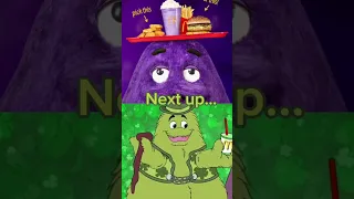 grimace and grimace shake vs uncle O’grimacey and shamrock shake