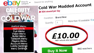 I Bought a Cold War Modded Account on eBay for £10 *IT WORKED* (COD Black Ops Cold War Mods)