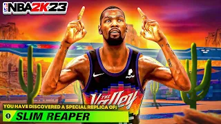 THIS 6'10 KEVIN DURANT "SLIM REAPER" BUILD IS BREAKING 2K23! Best Build NBA 2K23!