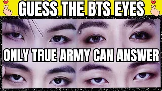 BTS QUIZ - BTS EYES - #5 Only ARMY's Can Complete This BTS Quiz