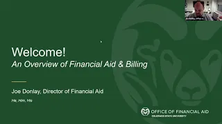 An Overview of Financial Aid and Billing | Parent and Family Webinar