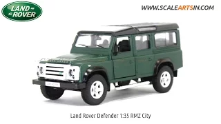 Land Rover Defender Matte Green 1:32 RMZ City diecast scale model car scaleartsi