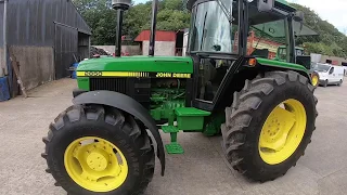 JOHN DEERE 2850 CONTROLS WALK THROUGH