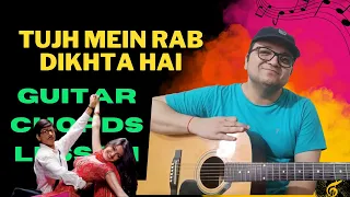 Tujh mein rab dikhta hai | Rab Ne Bana Di Jodi | Guitar Chords Lesson | @HridayeshThapa