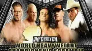 WWE - World Championship Scramble at Unforgiven