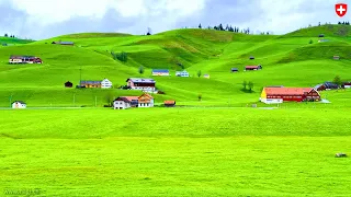 APPENZELL Switzerland 🇨🇭 the Greenest Swiss Countryside with Scattered Cottages | #swiss