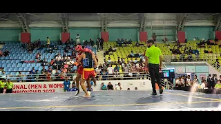 Atokivi T Chishi fight at National Wushu championship