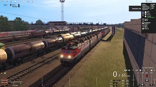 Trainz 2019, Вечерний грузовой до Краснодара, часть1