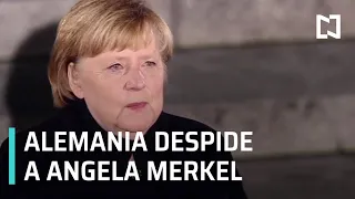 Desfile de despedida a Angela Merkel - Las Noticias