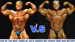 *JAY CUTLER* 2001 V.S 2009 In One Of The Best Mr. Olympia Comparisons Ever!!