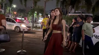 [4k] How is Philippine Now? Manila Nightlife Street Walk Around. Guess Where These Places Are!