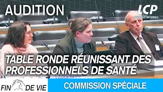 Fin de vie : Table ronde réunissant des professionnels de santé - 24/04/2024