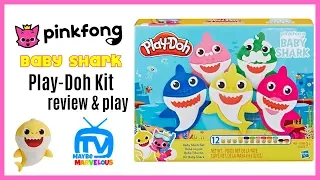 Pinkfong Baby Shark Play Doh Kit Review and Play | Baby Shark Gift