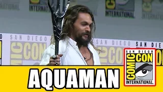 AQUAMAN's Justice League Comic Con Entrance Into Hall H