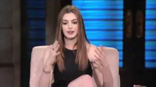 Anne Hathaway Talks About Her New Movie "Rio" (pt2) on Lopez Tonight 4-14-11