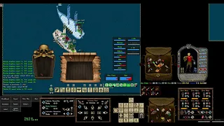 Ultima Online Outlands - Ocean Content - How to engage with NPC ships Walkthrough