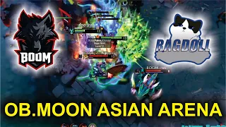 BOOM vs RAGDOLL - ELIMINATION!! OB.Moon Asian Arena Dota 2 Highlights