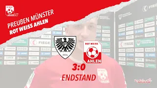 Interviews: SC Preußen Münster gegen Rot Weiss Ahlen – Regionalliga West 34. Spieltag Saison 2022/23