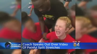 Coach Speaks Out Over Video Of Painful Split Stretches