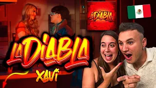 🇪🇸 ESPAÑOLES REACCIONAN a XAVI - LA DIABLA 😱😱🇲🇽  **es muy rara su voz**