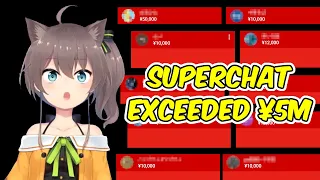 Matsuri Received Insane Amount Of Troll SuperChat 【Hololive】