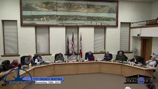 November 18th, 2021 Regular City Council Meeting