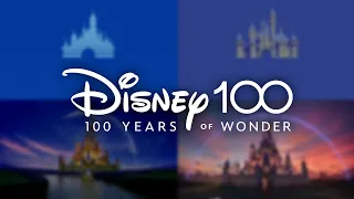 Walt Disney Pictures Logo Evolution (Disney100 Tribute)