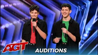 Brothers Gage: Two Brothers SURPRIZE The Judges With Their Harmonica Skills