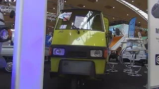 Piaggio Ape 50 Panel Van (2020) Exterior and Interior