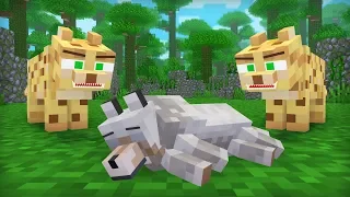 Ocelot & Wolf Life III - Minecraft Animation