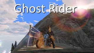 Ghost Rider Mod GTA 5 (Мод для гта 5 на Призрачного гонщика)