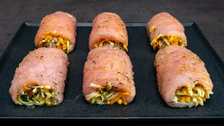 This recipe for chicken breast rolls has broken all records!