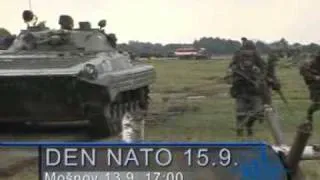 Den NATO v Ostravě - zkoušky: Pozemní jednotky
