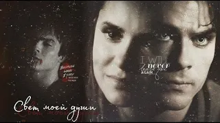 𝓣𝓱𝓮 𝓥𝓪𝓶𝓹𝓲𝓻𝓮 𝓭𝓲𝓪𝓻𝓲𝓮𝓼. Damon and Elena. ~Свет души моей~