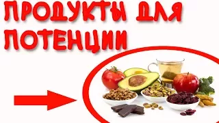 ТОП ПРОДУКТОВ для ПОВЫШЕНИЯ ПОТЕНЦИИ.