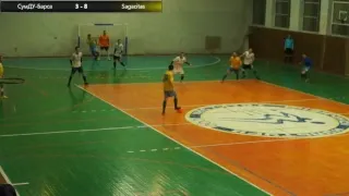 Футзал. Перша ліга АФС. " "СумДУ-Барса"  - "Sagacitas""| HighSportLive | HSL Eye Sport live