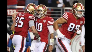 Jimmy Garoppolo - Every Completed Pass & Run - San Francisco 49ers vs L.A.  Rams - NFL Week 10 2021