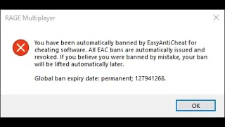 КАК ОБОЙТИ БАН EAC  EASYANTICHEAT
