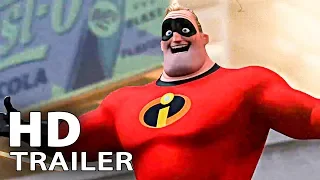 INCREDIBLES 2 All Trailers & Clips (2018)