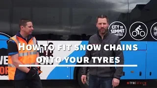 How to fit snow chains on tyres | Step by step guide