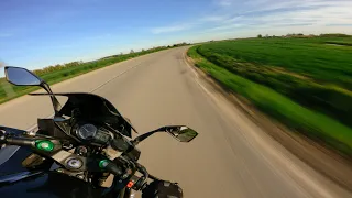 Kawasaki Z1000SX Eagle road POV [RAW]