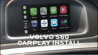 Volvo S60 Carplay Install