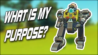 We Searched For Our "Purpose" on the Workshop! (Scrap Mechanic Gameplay)