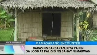 BT: Bakas ng bakbakan, kita pa rin sa loob at paligid ng bahay ni Marwan