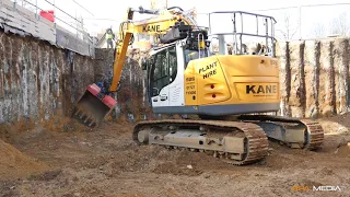 NEW Liebherr R926  Compact with SMP tilt rotator cleaning basement piles