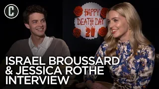 Israel Broussard and Jessica Rothe Happy Death Day 2U Interview