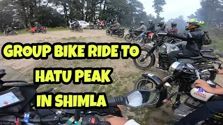 #Hatu Peak Part -2 | BIKE RIDE IN SHIMLA | 1st BIKE EXPEDITION IN SHIMLA | ADVENTURE 390 | #Motovlog