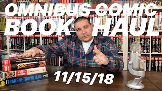 OMNIBUS Comic Book Haul 11/15/18