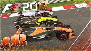 F1 2017 КАРЬЕРА #92 - ВОТ ЭТО УЖЕ НАСТОЯЩАЯ БОРЬБА