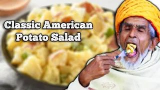 These Villagers Are In Love With Classic American Potato Salad ! Tribal People Try